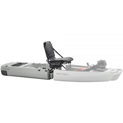 Point 65 Sweden - Kingfisher Kayak Sections Back, Grey