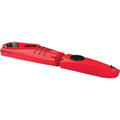 Point 65 Sweden - Mercury GTX Kayak Sections Front (Bow and Cockpit), Red
