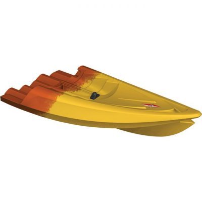 Point 65 Sweden - Tequila! GTX Angler Kayak Sections, Front Yellow/Orange